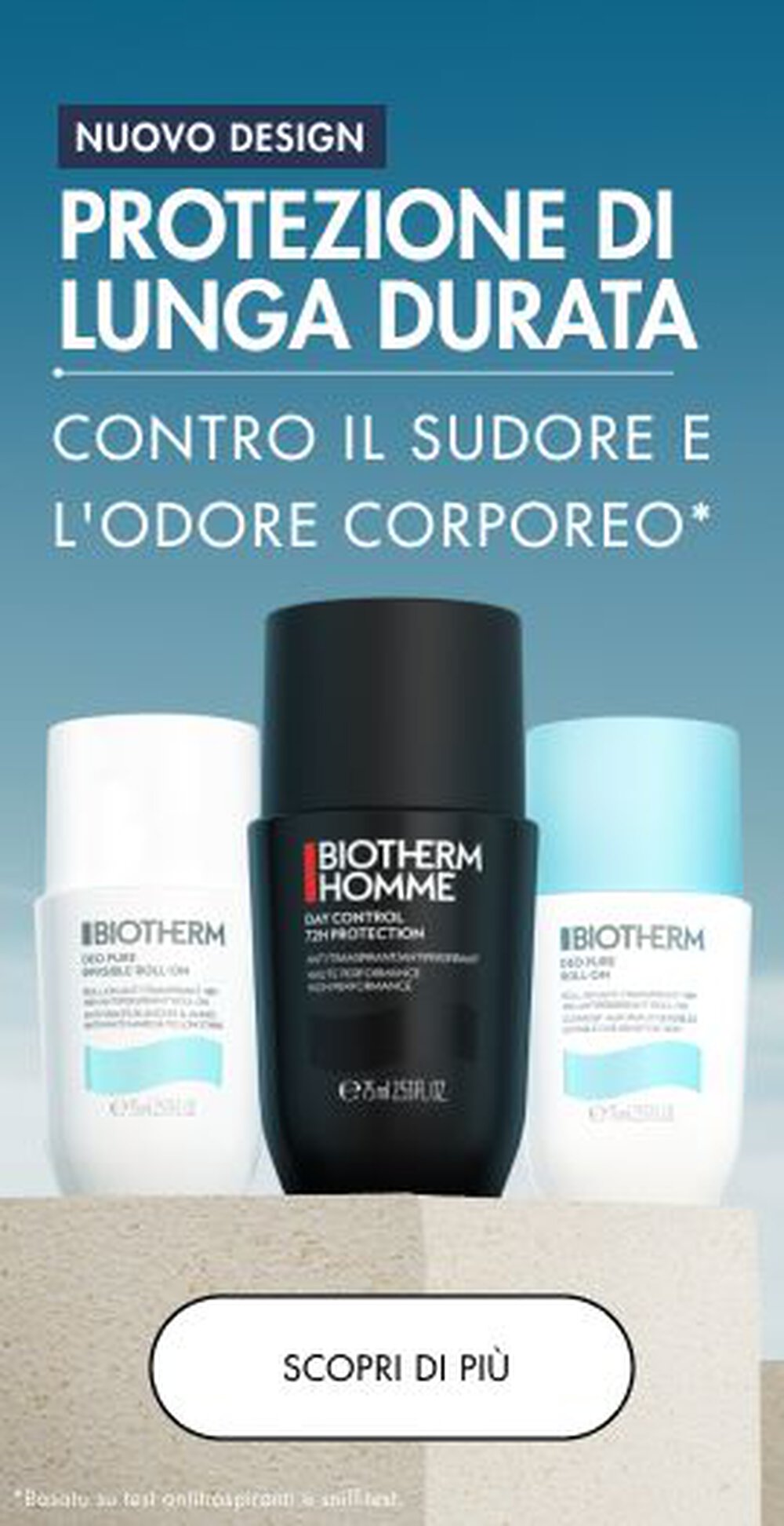 woman holding a phone showing the bioscan service