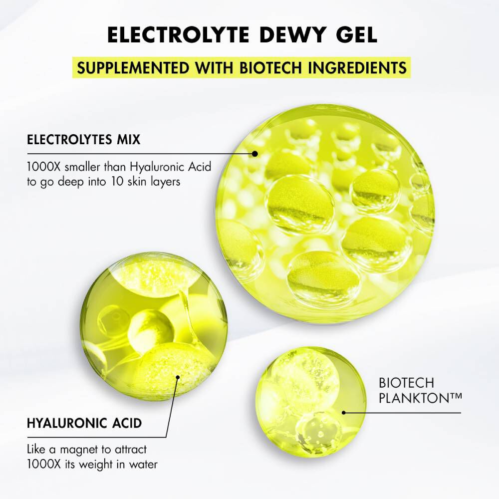 AQUASOURCE+ Electrolyte Dewy Gel 100H